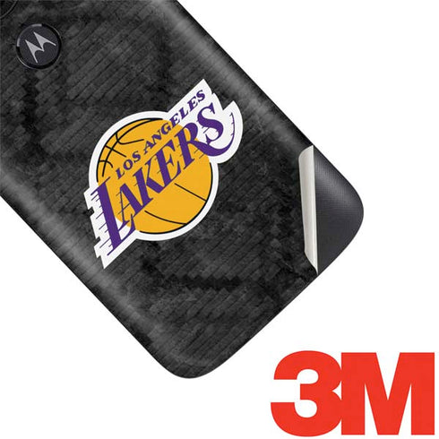 NBA Los Angeles Lakers Dark Rust Moto E5 Play Skin